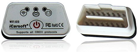 iCarsoft i610 Appareil de Diagnostic Multi-Scan OBDII vers Wi-FI – Compatible iPhone et Android