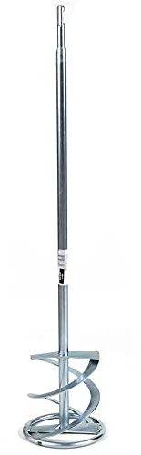 Toolty Italian Mixing Paddle 120 x 750mm - SDS - Gvlvanized Mixer, Whisk, Stirrer - Positive 2-Blade - for Plaster, Gypsum, Adheives, Concrete, Cement, Glue, Paint, DIY - TLTY-1069P