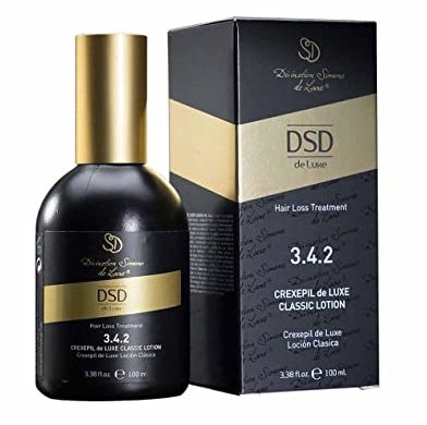 DSD 3.4.2 CREXEPIL DE LUXE CLASSIC 100 ml Lotion Capillaire qui Prendra Soin de la Densité de vos Cheveux et ne Vous Permettra pas de Perdre un Seul Cheveu Contient un Puissant Complexe Kegaba