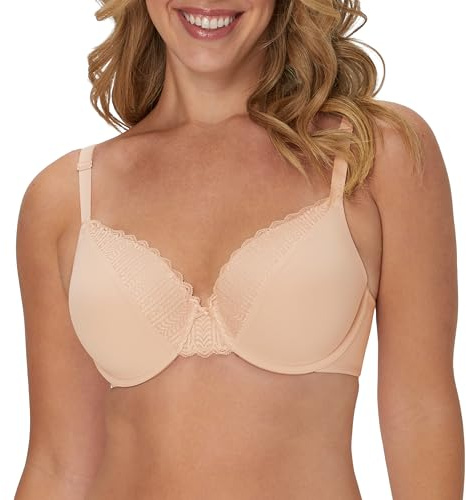 Maidenform womens Comfy Soft Full Coverage Underwire 09404 T Shirt Bra, Sandshell, 36B US