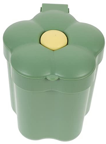 Cabilock Mini Desktop Mülleimer Deckel Kawaii Dekorative Abfallkorb Kreative Cartoon Geformt Mülleimer