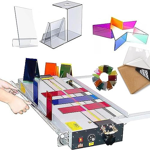 GBHJJ Machine à Cintrer Acrylique Plieuse Plastique Fil Chaud - 1000 W Cintreuse pour Acrylique, Plastique, PVC, Panneau Organique et Divers Matériaux Thermoplastiques,Biegen65Cm