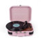 PRIXTON Giradischi in Vinile Vintage VC600, Lettore e convertitore di vinile tramite Bluetooth e USB, 2 altoparlanti incorporati, Colore Rosa