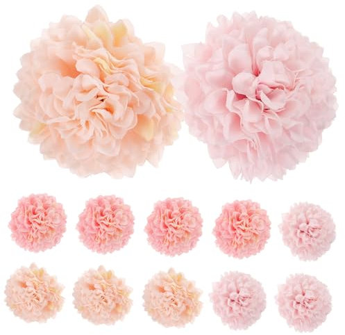 Alipis 12st Hortensie Blütenköpfe Hochzeitsblumenornament Blumen Zur Dekoration Selber Machen Wohnkultur Hochzeitsdekoration DIY-blumenmaterial Künstlich Seidenblume Seidentuch