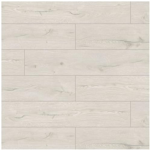 HORI Klick Hartvinylboden Rigid SPC Landhausdiele XL Holzoptik - Klick-Vinyl mit Trittschalldämmung - schwimmende Verlegung - - 150 x 22,8 x 0,6 cm - 1,71 m² - 5 Dielen