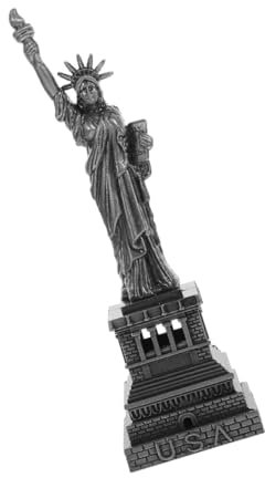 IMIKEYA Freiheitsstatue Metall Dekorationsstatue Gartenlandschaftsornament Handwerksstatue Modellstatue Schmuckstatue Schreibtischstatue Ornamentstatue Tischstatue Statue Figur
