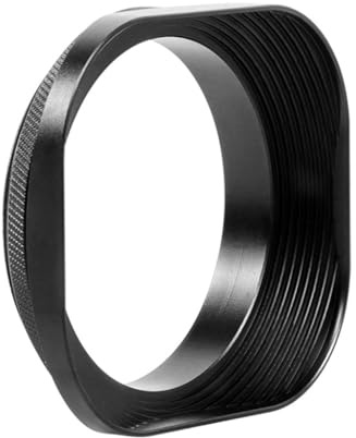Paraluce in metallo da 62 mm con facile installazione a vite per foto più chiare