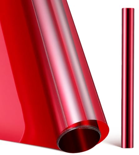 SHINEOFI Light Colour Filter Transparent Film for Camera Sunset Ambient Light Film for Photo and Video Colour Filter Sheet Cut to size for Studio Lighting 39.37 X 11.81 in