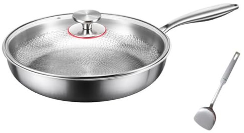 Padella professionale 2026 con tecnologia antiaderente avanzata per una cucina resistente ai graffi (B, 28 cm)