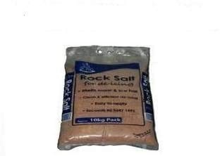 10 KG Bag Rock Salt for Keeping DRIVEWAYS and Paths Clear of ICE Snow