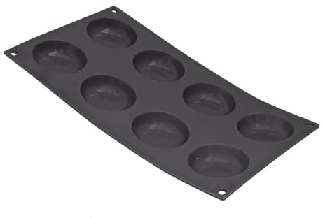 De Buyer 1999.01 - Stampo rettangolare Moul'Flex per 8 mini savarin