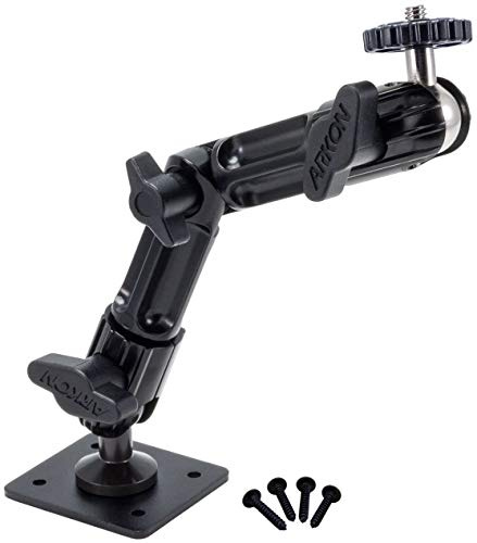 ARKON Mounts - Camera Wall Mount Robust Aluminum Construction Easy Installation Precision adjustments to capture any angle Great security camera mount for CCTV cameras, camcorders, and more