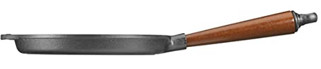 SKEPPSHULT Grillpfanne, Holz, Graphit, medium