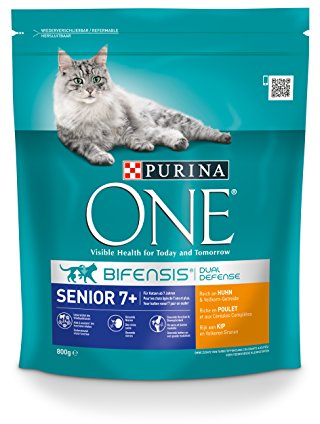 Purina ONE Katzenfutter Senior 7+ reich an Huhn