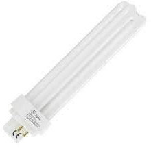 18w G24q - 2–Bouchon 240 V de Type D (4–Pin Lampe fluorescente compacte