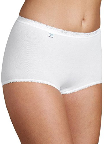 Sloggi dam Kalsonger Basic+ Maxi 4P, Vit, 50