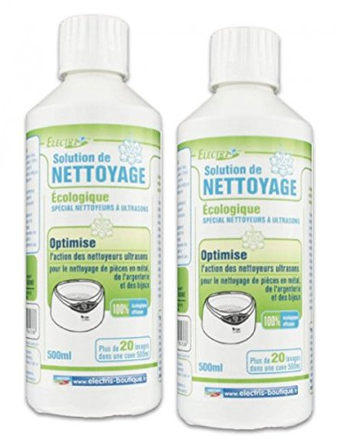 Electris Lot 2 Solutions liquides pour nettoyeurs ultrasons