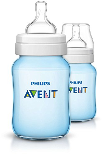 Philips Avent SCF685/27 Flaschen-Doppelpack 260 ml Boy und Girl limited Edition blau
