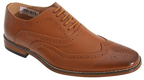 Goor TOMMY pojkar snörning brogue Oxfordskor brun UK 1 (junior), SOLBRÄNNA, 33 EU