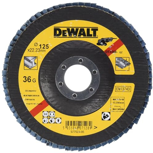 DEWALT Disque a lamelles Disque a lamelles type 27 grain 36 - DT3308-QZ