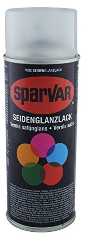 SparVar Klarlack Spray seidenglänzend, 400 ml, 6070025, farblos, (1er Pack)