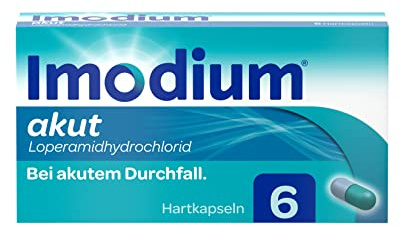 Imodium® akut Hartkapseln - bei akutem Durchfall - 6 St. | Imodium® akut Hartkapseln lindern akuten Durchfall