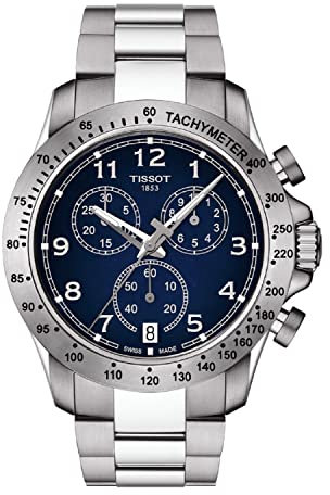 TISSOT Mens V8 Chronograph Watch T1064171104200