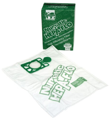NUMATIC - Jeu De 10 Sacs Hepaflo 9l
