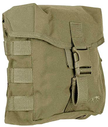 Tasmanian Tiger TT Canteen Pouch MKII Molle-Kompatible Zubehör-Tasche, konzipiert für Feldflasche, Bundeswehr-Essbesteck oder MG4-Munitionsbox, Khaki, 20 x 18 x 8