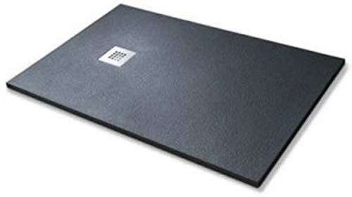 Dianhydro Plato Ducha simil-stone negro cm. 70 x 140