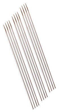 100x Ratiomed Watteträger, Watestäbchen, Birke, d 3mm, einseitig spitzt, 25 cm