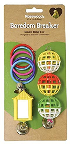 Rosewood 3 Stück Spielzeug für Vogel