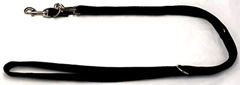 elropet Hundeleine Doppelleine Super-Soft 2,80m 4fach verstellbar schwarz