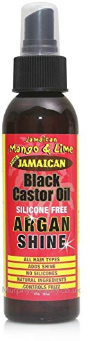 Jamaican Black Castor Oil Mango & Lime Argan Shine Silicone Free 118,5ml