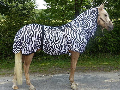 Hafer24 Fliegendecke Ekzemerdecke Marty Zebra Größen 95-165 (155)