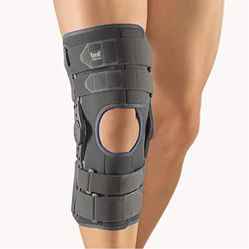 Bort StabiloPro® Knieorthese offene Form 6+ grau