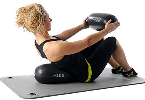 PEZZI Original Mini Eggball® MAXAFE Gymnastik Ball Yoga Pilates Ball Übungsball Partnerkombi | Eiförmiger Gymnastikball für stabileres Sitzen, Rücken- und Beckenbodentraining, latexfrei