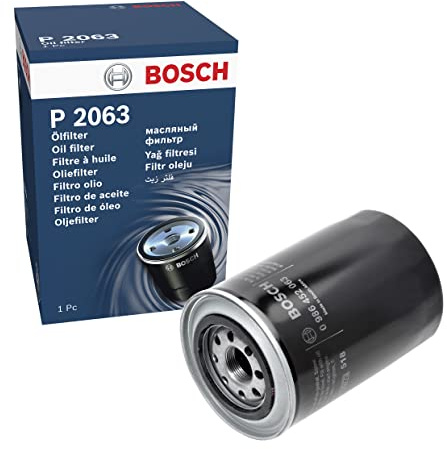 BOSCH Ölfilter 0986452063 | Kompatibel mit: MITSUBISHI GALANT VII Stufenheck, L 300 III Kasten, PAJERO II, PAJERO III, PAJERO IV, PAJERO IV Van