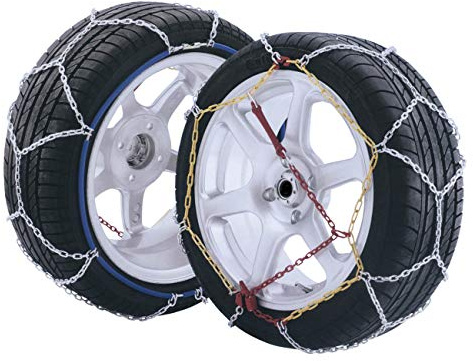 Netzförmige Schneeketten der Marke KRAWEHL mit einem Durchmesser von 9 mm und einem mechanischen Tensor - Gruppe 10 - AZ.3402.0011060