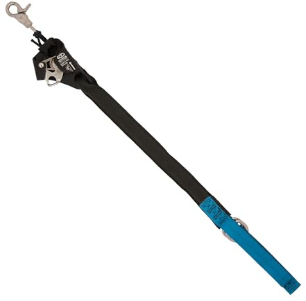 Weaver Arborist Nylon Foot Ascender Tree Climbing Sling, Regular, HAAS Velox Rope Ascender System, Zero Setup, Durable Arborist Gear (Black/Blue)