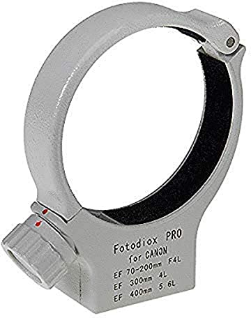Fotodiox Pro, Premium Grade Tripod Mount Lens Collar for Canon EOS EF USM Lenses, 70-200mm F4L, 300mm F4L and 400mm F5.6L Lenses as Canon A-2 Collar