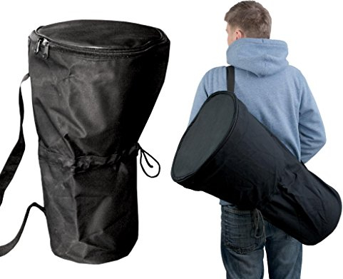 Djembé Tasche 65cm Ø 34cm Wasserabweisendes Gewebe - im mysevendo Set - Leicht Bag Trommeltasche Instrument Weltmusik