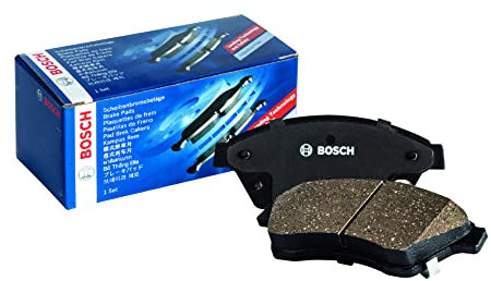 Bosch BP1006 - Auto Bremsbeläge vorne - Bosch-Qualität - für leises Bremsen mit wenig Staub - ECE-R90 zertifiziert - kupferfrei - 1 Set mit 4 Bremsbelägen