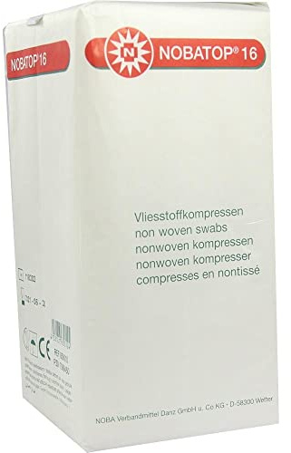 NOBATOP 16 Kompressen 10x10 cm unsteril 100 St