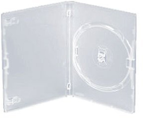 (50 Stück) Single Amaray transparent - DVD/CD/Blu RAY Hüllen