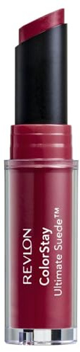 REVLON ColorStay Ultimate Suede Lipstick, Longwear Soft, Ultra-Hydrating High-Impact Lip Color, Formulated with Vitamin E, Ingenue (002), 0.09 oz