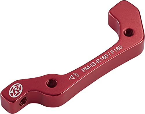 Reverse Scheibenbremsen Adapter 2in1 is-PM 160 hinten & vorne 180mm rot