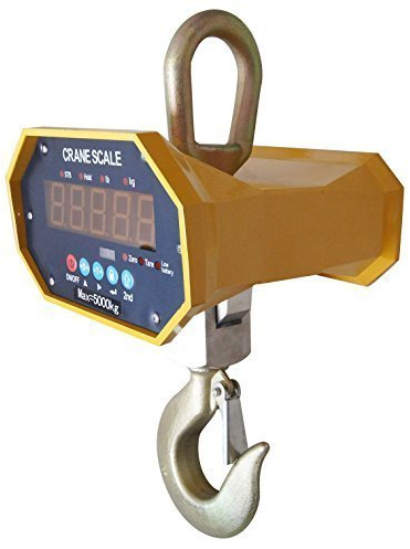 KATSU Bilancia per Gru Elettronica 3000kg 3 Ton con Telecomando, Industriale Portatile Bilancia Digitale Sospesa Display LED per Centro di Distribuzione Magazzino