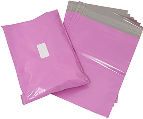 Triplast 43 x 50 cm plast postväska – rosa (förpackning med 500)