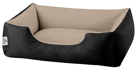 BedDog Cuccia per cani S - Cuscino - Divano - Copertina Rimovibile e Lavabile, Cani Piccola